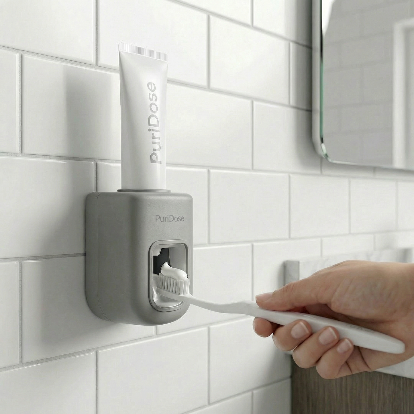 PuriBrush ® | Stérilisateur de Brosse à Dents UV-C & UV-A