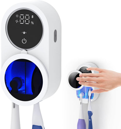 PuriBrush ® | Stérilisateur de Brosse à Dents UV-C & UV-A